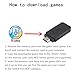 Extreme Mini Game Box with 2 Wireless Controllers, Retro Game Stick 2.1 for TV with Classic Game Emulator Compatible with 8-bit NES Games Plug and Play Video Game Console