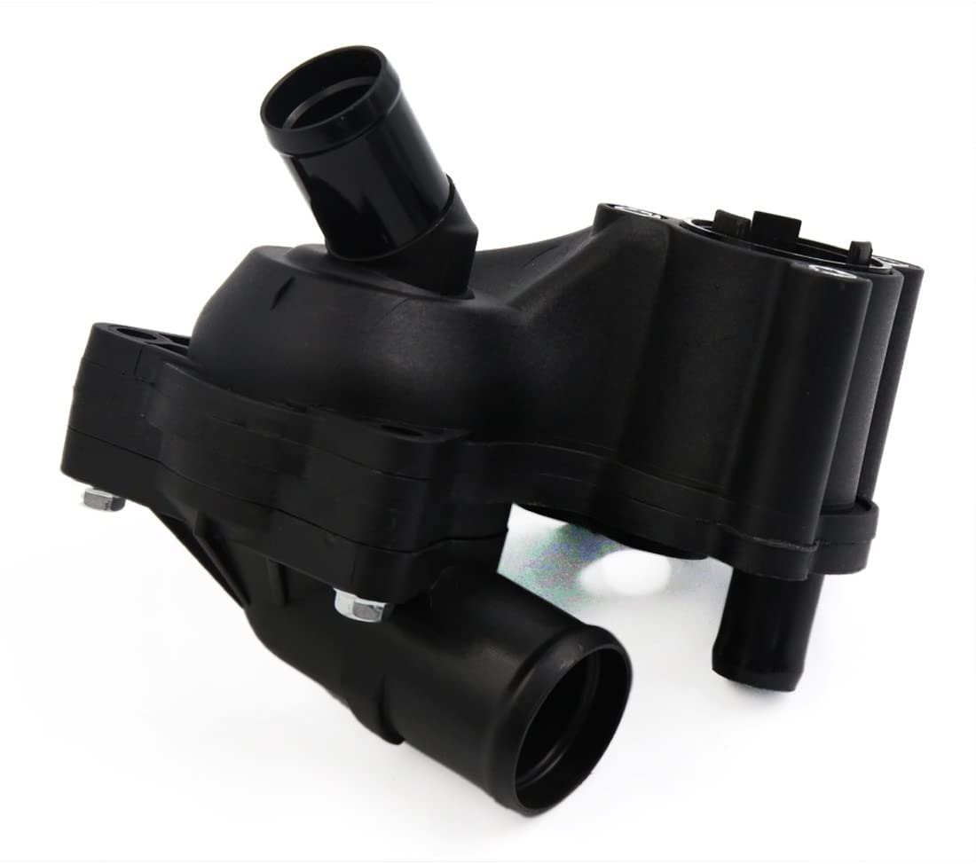 Buy KFidFran New Black Thermostat Housing 4L5E8594AA for Ford Explorer