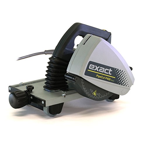 Exact Tool 7010401US P400 US Pipe Cutting System with Cut & Bevel Blade for Cutting Plastic Pipe