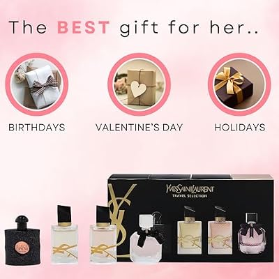 Yves Saint Laurent YSL Perfume for Women Variety 4-Piece Mini Travel Set