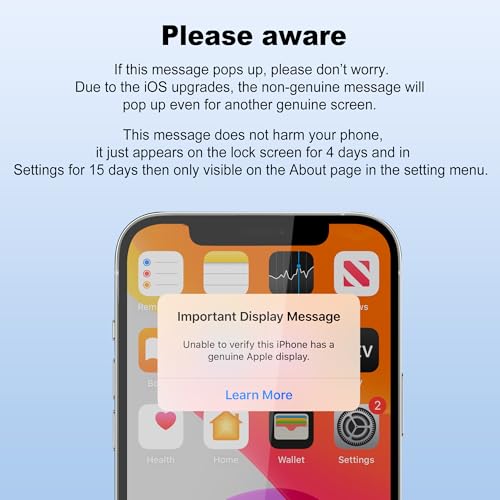 ZOETEC OLED for iPhone 16 Screen Replacement, [NOT LCD], 6.1 inches Full HD Retina Display Support Face ID Touch Screen Digitizer Frame Assembly with Repair Tools Kit by ZOETEC - Image 8