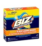 Biz Laundry Detergent Powder Booster, Stain & Odor Removal - 6-Pack, 50 Ounce Boxes