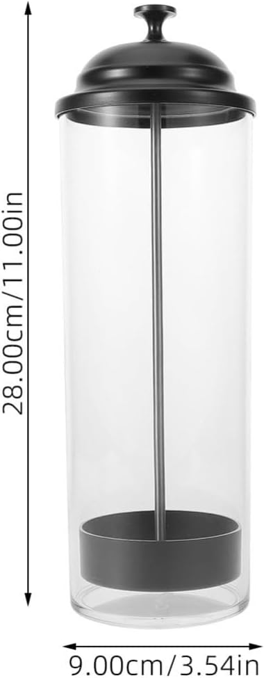 Luxshiny Drinks Straw Dispenser Holder Multi-purpose Straw Storage Container for Home Kitchen and Restaurant Use Design