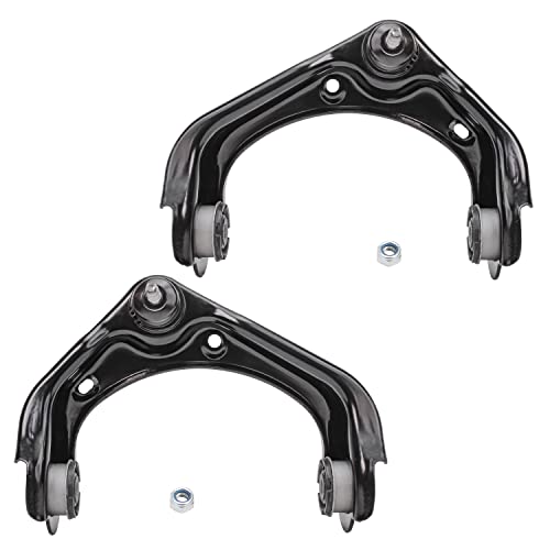 Image of Detroit Axle - 8pc Front End Control Arms Kit for Ford 06-10 Explorer Sport Trac Mercury Mountaineer, 4 Lower & Upper Control Arms + Ball Joints 4 Tie Rod Ends 2006 2007 2008 2009 2010 Replacement