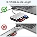 SmartMedia Card Reader Writer All-in-1 USB Universal Multi Card Adapter Slim Hub Read Smart Media, xD, SD, SDHC, SDXC, UHS-I, MMC, MS Pro Duo, CF, MD, Camera Flash Memory Cards For Windows, Mac, Linux