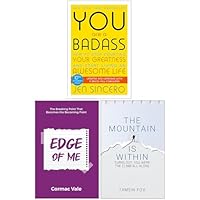You Are a Badass, Edge of Me & The Mountain Is Within 3 Books Collection Set