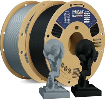 OVERTURE PLA Plus Black 2.00kg