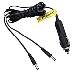 UpBright Car DC Adapter Compatible with Audiovox PVS9701 PVS72901 9” PVS72901-9” Twin DVD Player Audiovox 7' Dual Screen DVD PVS69701 PVS69701E Auto Vehicle Power Supply Cord Battery Charger