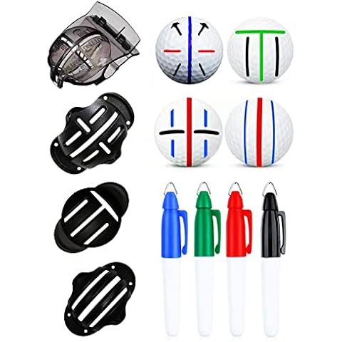 8 Pack Precision Golf Ball Marker Cover