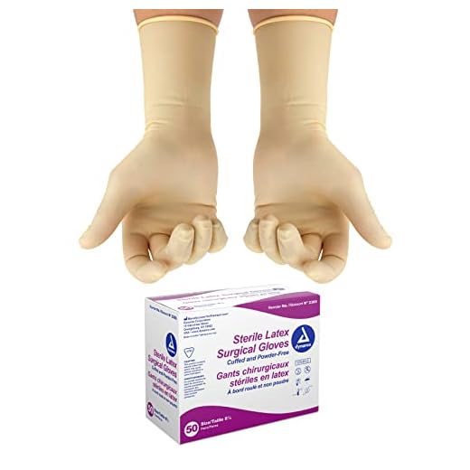 Dynarex Latex Surgical Gloves for Professionals