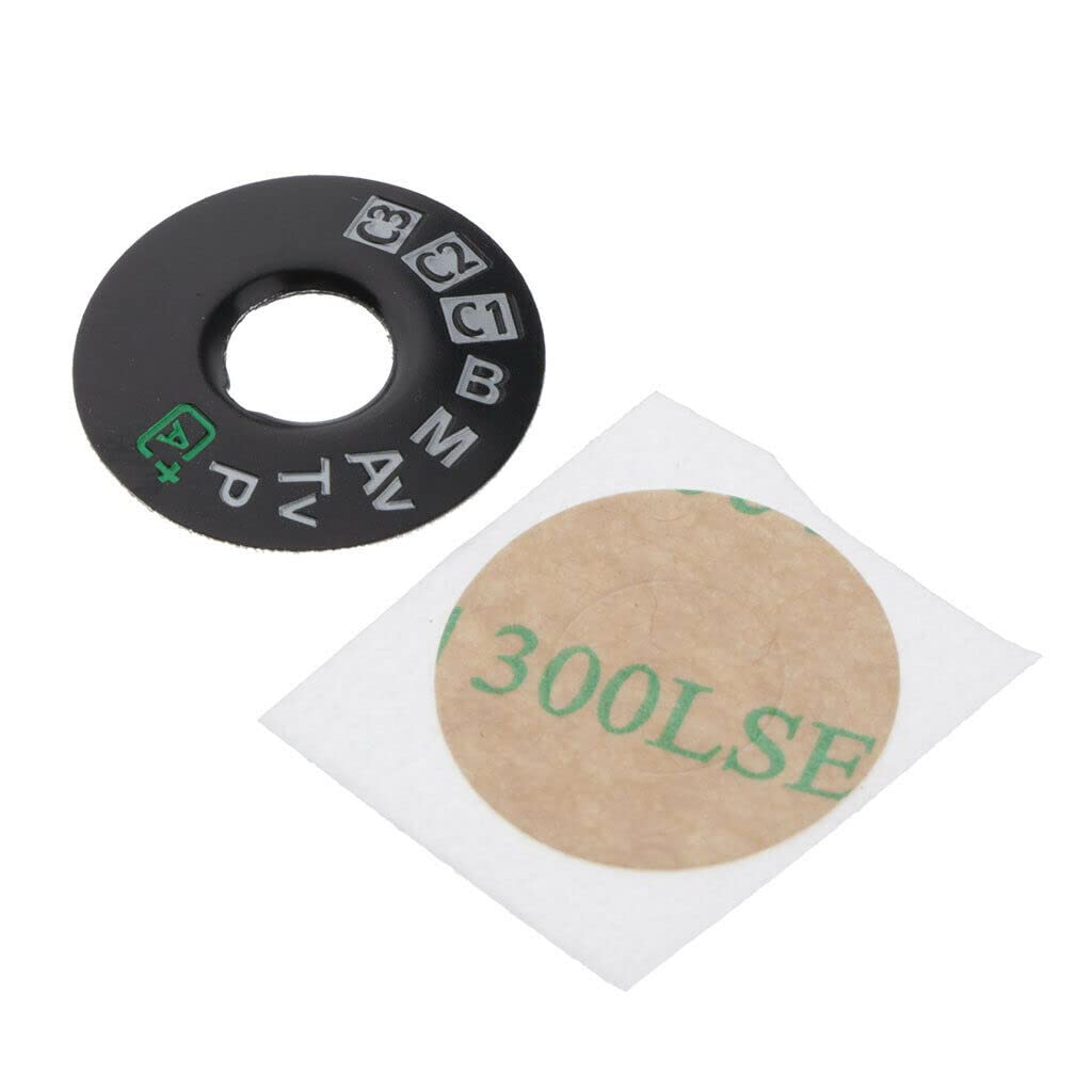 Sostituzione fotocamera Dial Mode Plate Pulsante di interfaccia per Canon (EOS 5D Mark IV 5D4)
