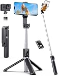 ANXRE Stick de Selfie extensible avec télécommande sans fil iPhone Smartphones Android Samsung