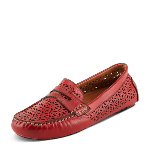 Image of Spring Step Crain Women's Laser-Cut Out Moccasin with Removable Insole