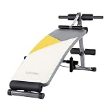Banco de Pesas Banco de Pesas, Equipo de Ejercicios para Sentarse Ayuda para Ejercicios en el Hogar Tablero de Músculos Abdominales Multifuncional Banco...