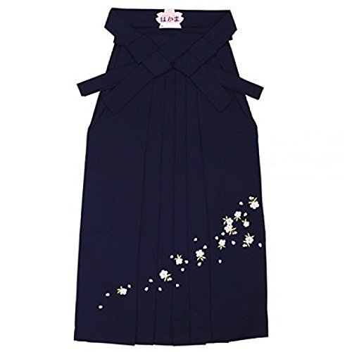 (ソウビエン) 袴 単品 小桜 刺繍 スカートタイプ 卒業式 レディース 女性 紺 2尺4寸 (ソウビエン) 袴 単品 小桜 刺繍 スカートタイプ 卒業式 レディース 女性 紺 2尺4寸