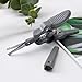 BIUDECO Beauty Scissors Eyebrow Trimming Scissors Small Gray with Rounded Tips for Nose Hair and Mustache Grooming Men’S Facial Hair Care