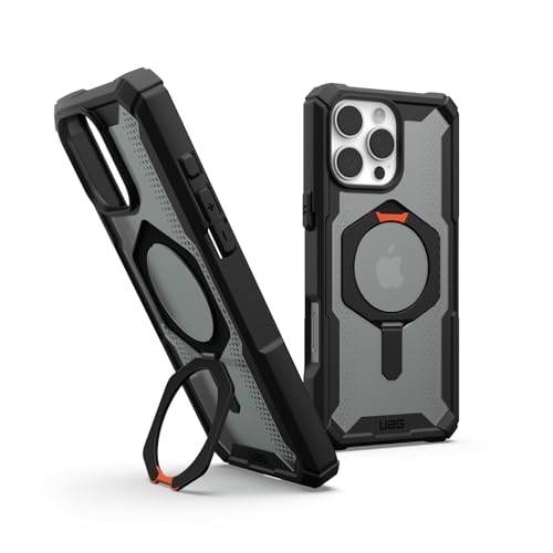 URBAN ARMOR GEAR iPhone 16 Pro Max 2024�Ή��ϏՌ��P�[�X MAGSAFE�Ή� PLASMA XTE �u���b�N/�I�����W �y���{���K�㗝�X�i�z UAG-IPH24LA-TXM-B/O