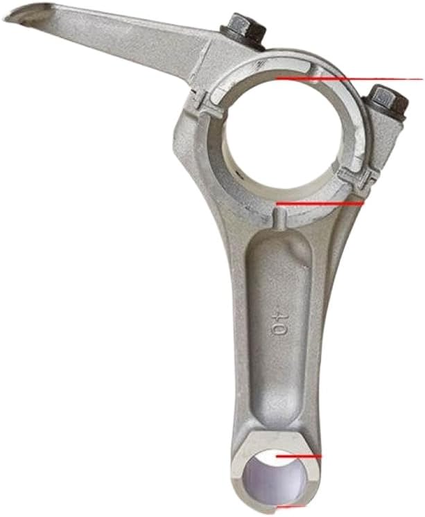 Connecting Rod Piston Kit 89mm With Piston Ring Pin Clip Compatible With EX40 RGX7800 Engine Generator Concrete Cut Off Saw