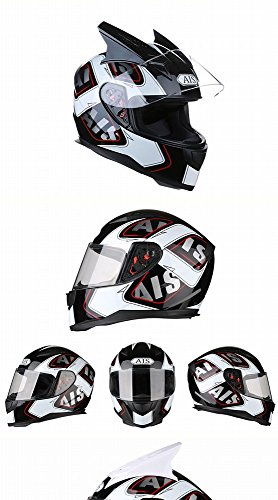 Casque de moto GZZ quatre saisons avec ventilation thermique pour l'été