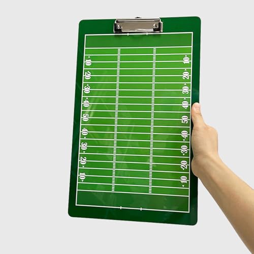 Vaveren Football Coaching Board Erasable Board Practical Football Coaching Equipment Digital Strategy Marker Board for Training Coach