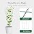 GROWNEER 3 Pcs 43" Garden Trellis for Potted Plants, Metal Trellis for Climbing Plants Outdoor Indoor, Vertical Shape Plant Support with 20 Pcs Cable Ties for Houseplant Flower Vines Ivy
