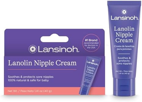 Lansinoh Lanolin Nipple Cream, 1.41 Ounces