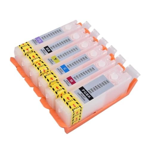 Cartouche rechargeable PGI 480 pour éviter le blocage d'encre sur imprimante TS8140