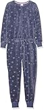 Sanetta Mädchen Jumpsuit Long Einteiliger Schlafanzug, Blau (New Jeans 5828.0), 104
