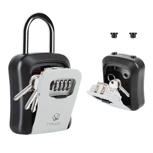 TTRWIN Schlüsselschlosskasten mit Zahlencode