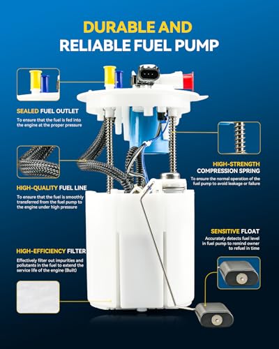 Image of PHILTOP Electric Fuel Pump Assembly FG1743 for 2012-2015 Buick LaCrosse FWD