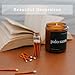 River Birch Decorative Matches in a Bottle with Striker - Cute & Colored Matches - 6 Bottles, Espresso Brown and White, 120 Matches
