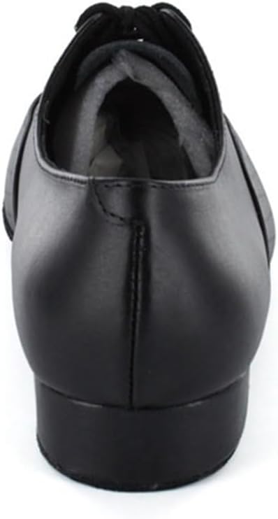 Men's Classic Closed Toe Lace-up Comfort Breather Practice Chacha Salsa Tango Jazz Rumba Ballroom Latin Modern Dance Shoes