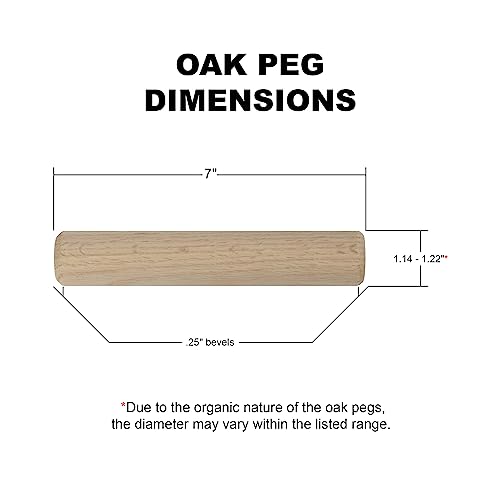 Atomik Climbing 2 Hard Wood Pegs for Peg Boards, Grip and Strength Training - Thumbnail 3