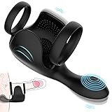 Generic Waterproof Prostrate Massagers with One-Touch Rechargeable Technology - Beautifully Packaged for Ultimate Relaxation, Different Watertight Modes for Powerful, Silent Pleasure, Black