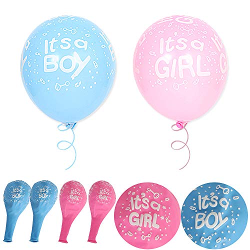 Featy - Party Decorations Supplies 50 Pcs 12 Inch Baby Boy Shower Balloons Party Decoration thumb #6