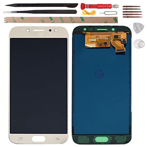 YHX-OU para Samsung Galaxy J7 Pro 2017 J730G J730 J730F/DSM de reparación y sustitución LCD Display + Touch Screen Digitizer con Herramientas Incluidas