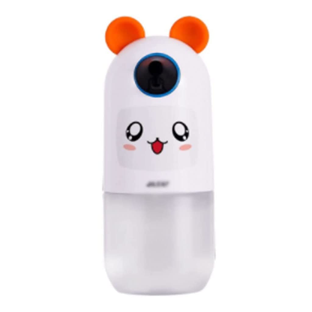 Dispenser Automatico di Sapone schiumogeno da 10,1 Once 3 Marce Dispenser di Sapone Liquido Ricaricabile Regolabile Pompa per Sapone Ricaricabile per Bagno