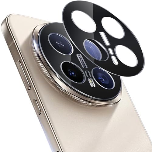 Luchantle 2 Pack Camera Lens Protector for Honor Magic 8 Pro, High Definition Lens 9H Hardness Anti-Scratch, Case Friendly, Shockproof Full Protective for Honor Magic 8 Pro (Black)