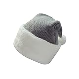bastoncillos de navidad para colorear Diseño de gorro de Navidad, atmósfera festiva. Mantente cómodo, sencillo y elegante. Tejido elástico muy cómodo, un regalo perfecto para tu bebé o niño. Contenido del paquete: 1 gorro