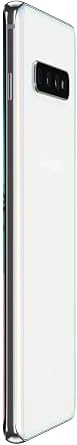 Samsung Galaxy S10+ Plus SM-G975F/DS, 4G LTE, International Version (No ), 128GB+8GB RAM, Prism White - GSM Unlocked
