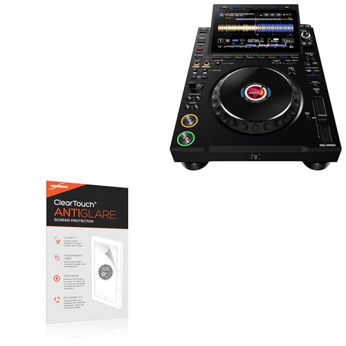 BoxWave Screen Protector Compatible With AlphaTheta CDJ-3000X - ClearTouch Anti-Glare (2-Pack), Anti-Fingerprint Matte Film Skin