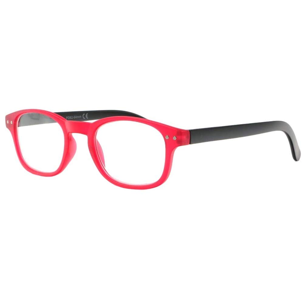 Lunettes-loupes Rectangulaires Transparentes, Discrètes, Dioptrie +3.00 - NEUVES Avec étiquettes