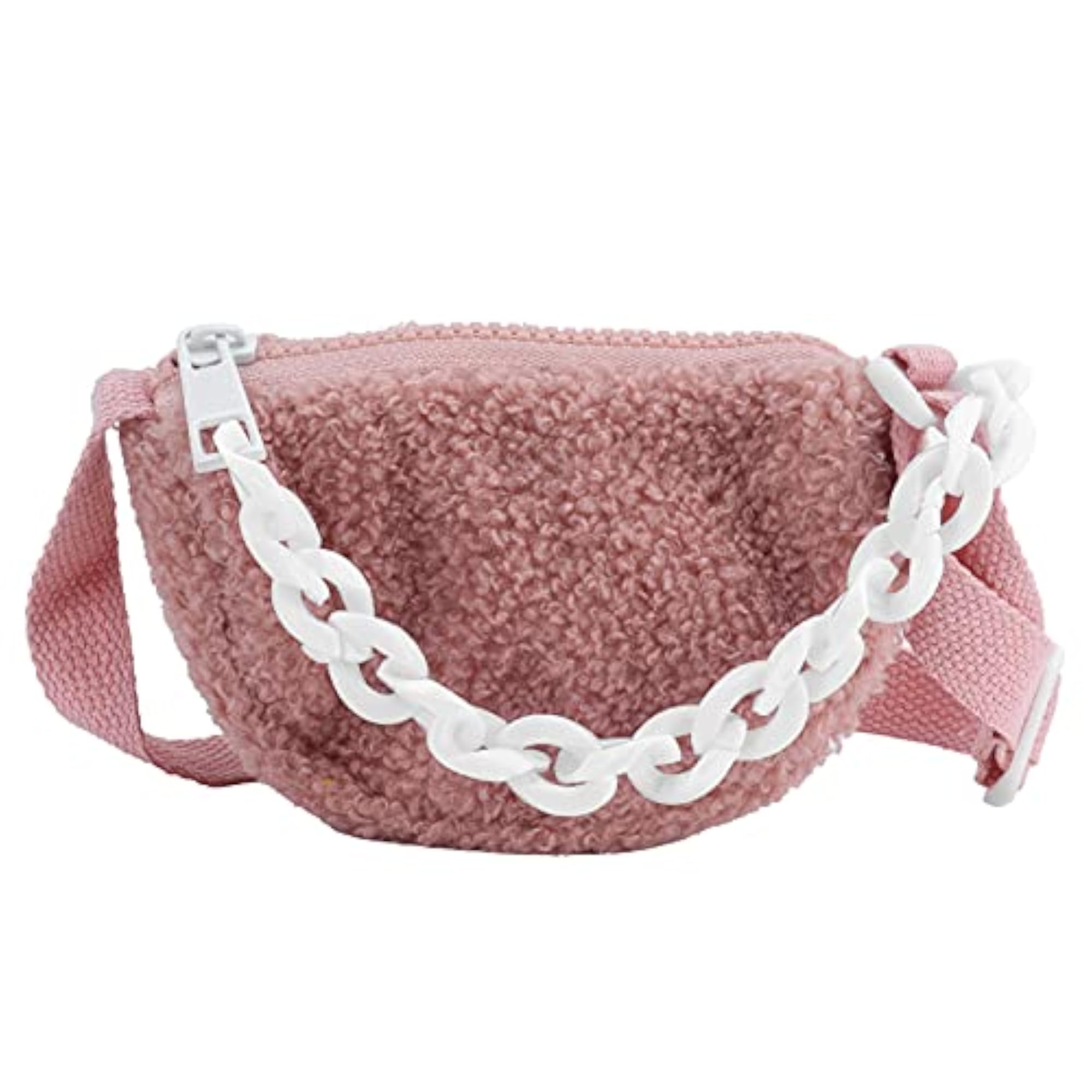 Crossbody Bag Small Messenger Soft Plush for Daily Life