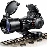 Tactical Scope Reflex Stinger 4 MOA Red - Green Dot Sight with Picatinny Mount (Black)
