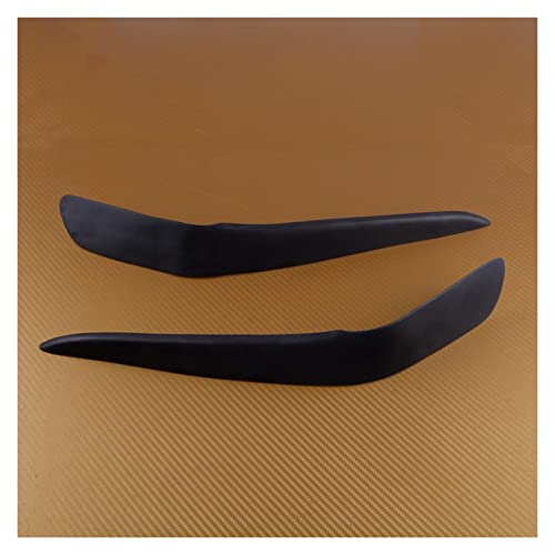 Cache-Sourcils de phares pour IS200 1999-2004 en plastique noir de qualité, lot de 2 pièces
