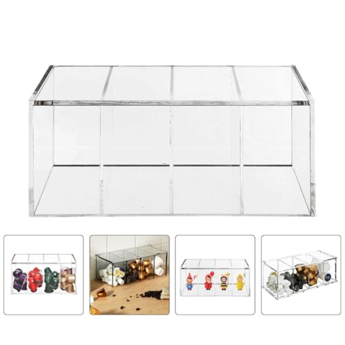 Capsules de café : boîte de rangement en acrylique transparent à 4 compartiments - 6