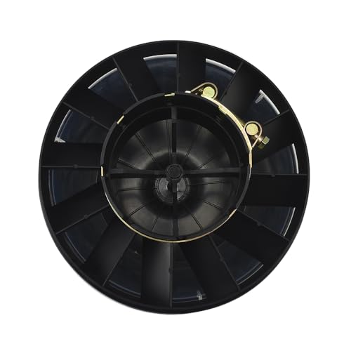 JSCARLIFE Filter Offroad Auto, Schnorchel Auto Ansaugrohr Luftvorfilter, Universal Zyklon für Ansaugschnorchel, Lufteinlass Traktor, Sandbecher (5 Zoll / 127 mm)