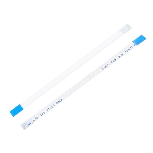 Vista 42 de uxcell Cable plano flexible FFC, 5 clavijas de 0.020 in de paso de 1.181 in FPC FFC cable de cinta flexible para TV LCD, audio de coche, reproductor