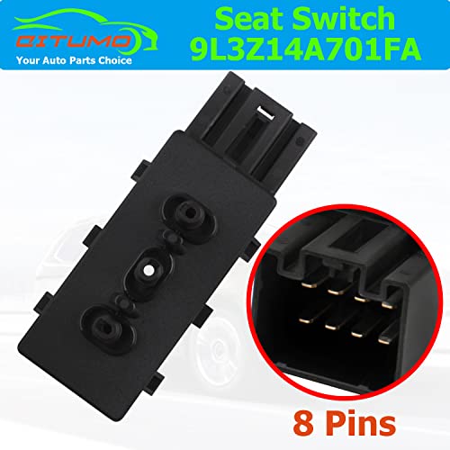 6 Way Power Seat Adjust Switch for Fo-rd, Lin-coln & Mer-cury, 9L3Z14A701A by Citumo - Used condition - Image 3