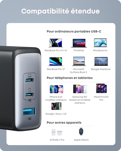 Chargeur adaptateur secteur Anker A2145321 - vue 7